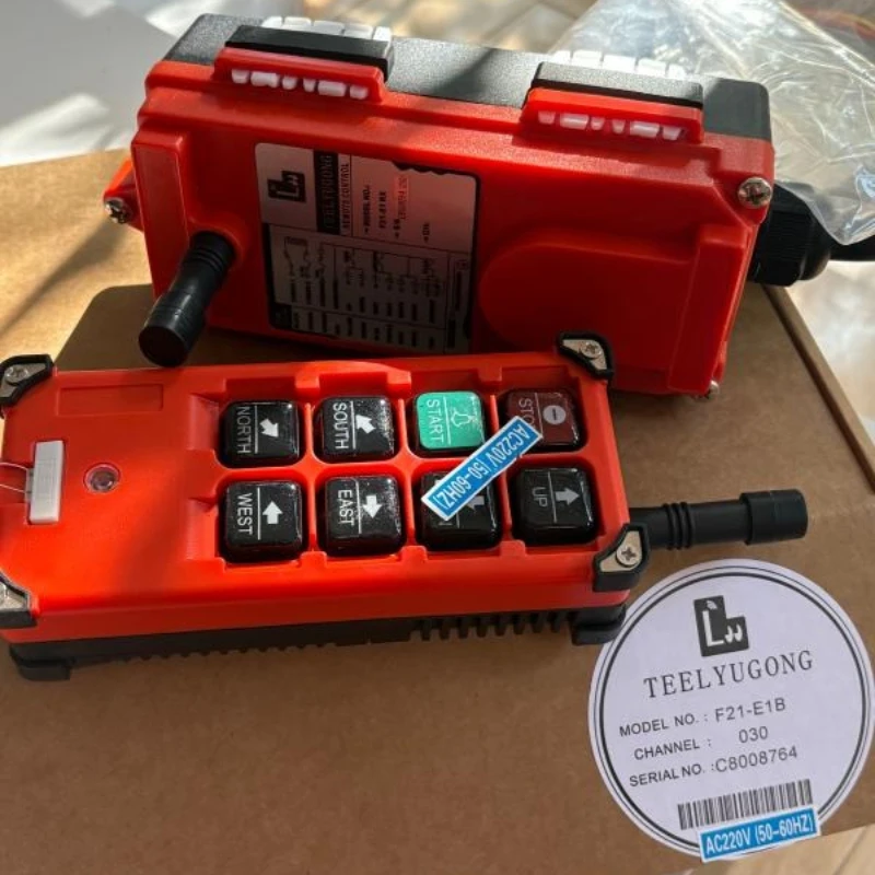 F21-E1B английская/русская версия, беспроводной промышленный пульт дистанционного управления, пульт дистанционного управления 220 В, один снимок и один чековый
F21-E1B английская/русская версия, беспроводной промышленный пульт дистанционного управления, пульт дистанционного управления 220 В, один снимок и один чековый