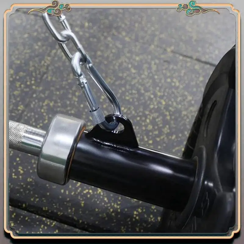 Durable Barbell Bar T Bar Rowing Hard Pull Sleeve Fitness Handle Puller Sleeve Chain Equipment Replacement Parts With Chain Slee
Durable Barbell Bar T Bar Rowing Hard Pull Sleeve Fitness Handle Puller Sleeve Chain Equipment Replacement Parts With Chain Slee