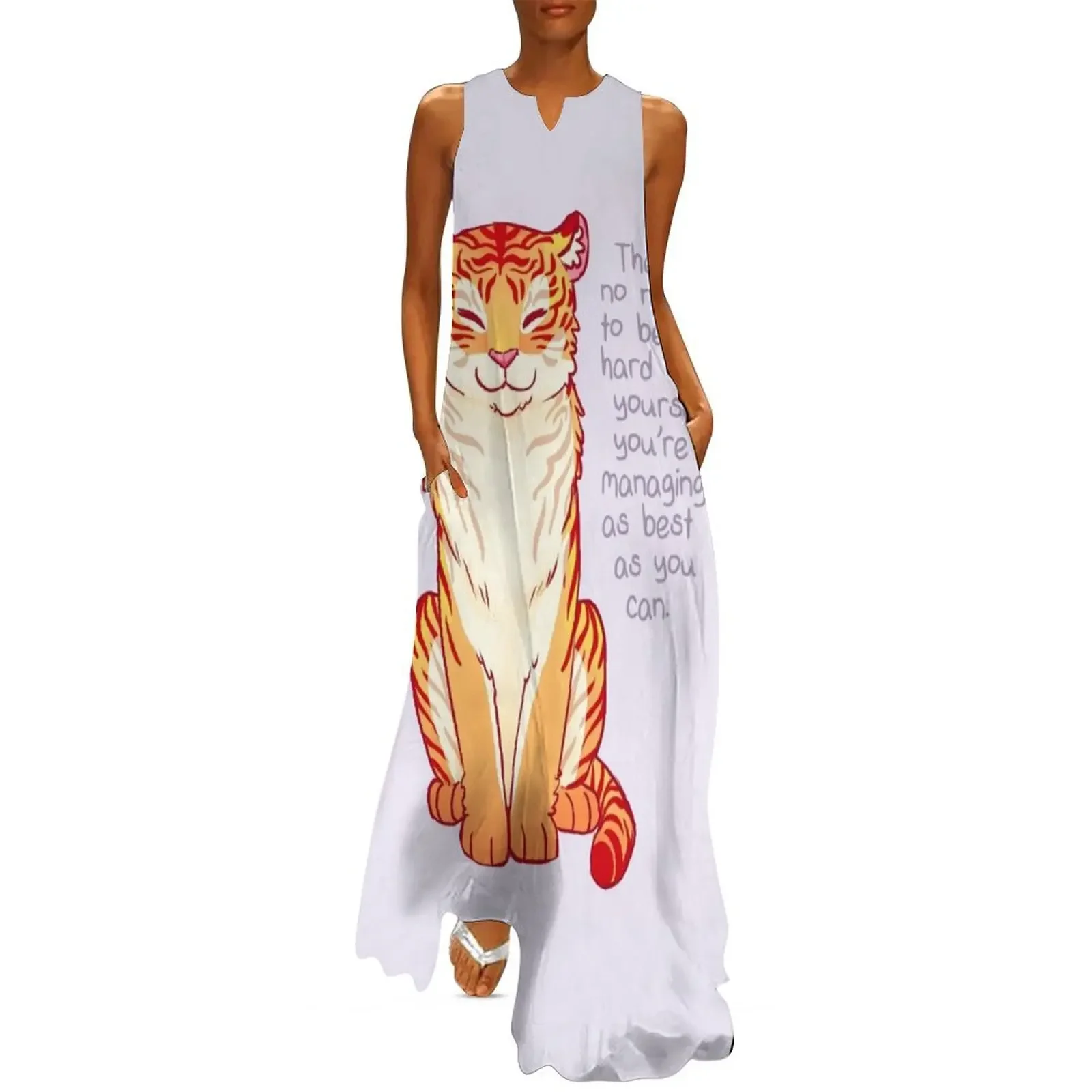 You're Managing as Best as You Can Tiger Long Dress Beachwear evening dress prom dress women's summer dresses 2025
You're Managing as Best as You Can Tiger Long Dress Beachwear evening dress prom dress women's summer dresses 2025