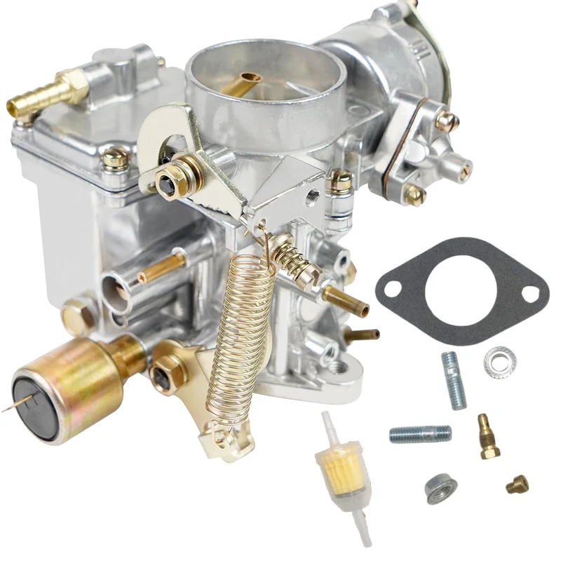 34 PICT-3 Carburetor 1600cc For VW Beetle Super Beetle Thing Karmann Ghia Squareback Transporter 1971-1979 113129031K
34 PICT-3 Carburetor 1600cc For VW Beetle Super Beetle Thing Karmann Ghia Squareback Transporter 1971-1979 113129031K