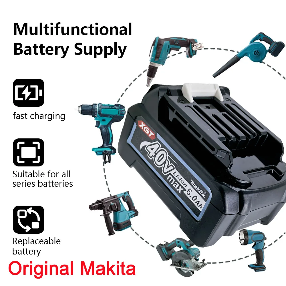 5000mAH High power 100% original Makita 40V Lithium Ion Battery 5.0AH MAX XGT BL4020 BL4025 BL4040 BL4050 BL4080
5000mAH High power 100% original Makita 40V Lithium Ion Battery 5.0AH MAX XGT BL4020 BL4025 BL4040 BL4050 BL4080