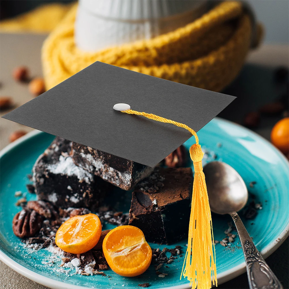 50 set Doctor Hat Candy Decorations Graduation Cake Dessert Chocolate Accessories Insert Bottle Props Centerpiece
50 set Doctor Hat Candy Decorations Graduation Cake Dessert Chocolate Accessories Insert Bottle Props Centerpiece