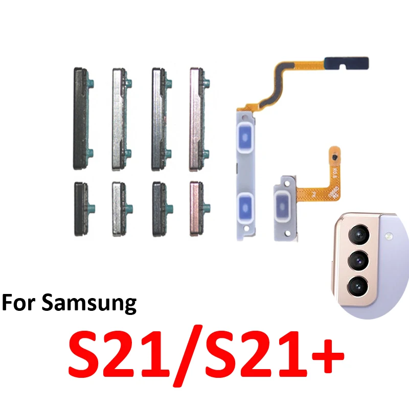 For Samsung Galaxy S21 S21+ G991 G996 Phone Power Volume Button On Off External Key Internal Flex Cable Repair Parts Black
For Samsung Galaxy S21 S21+ G991 G996 Phone Power Volume Button On Off External Key Internal Flex Cable Repair Parts Black