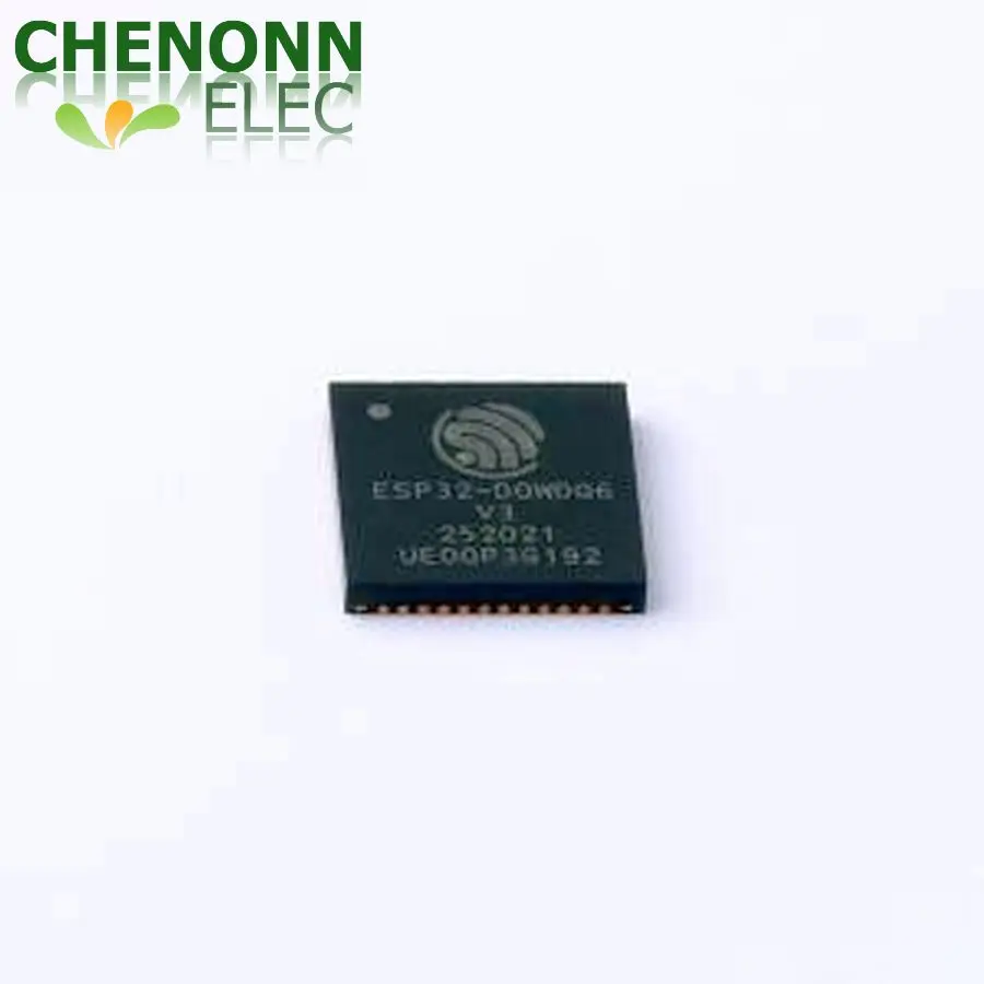 5 шт./лот ESP32-D0WDQ6-V3 (микросхемы радиочастотных приемопередатчиков)
5 шт./лот ESP32-D0WDQ6-V3 (микросхемы радиочастотных приемопередатчиков)