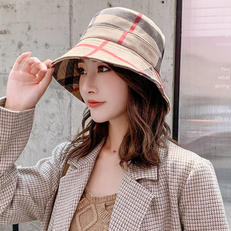 2025 New Fisherman Hats for Women Casual Shade Sun Hat Checked Suede Fabric Basin Hat Casual Folding Warm Hats Bucket Hat Women
2025 New Fisherman Hats for Women Casual Shade Sun Hat Checked Suede Fabric Basin Hat Casual Folding Warm Hats Bucket Hat Women