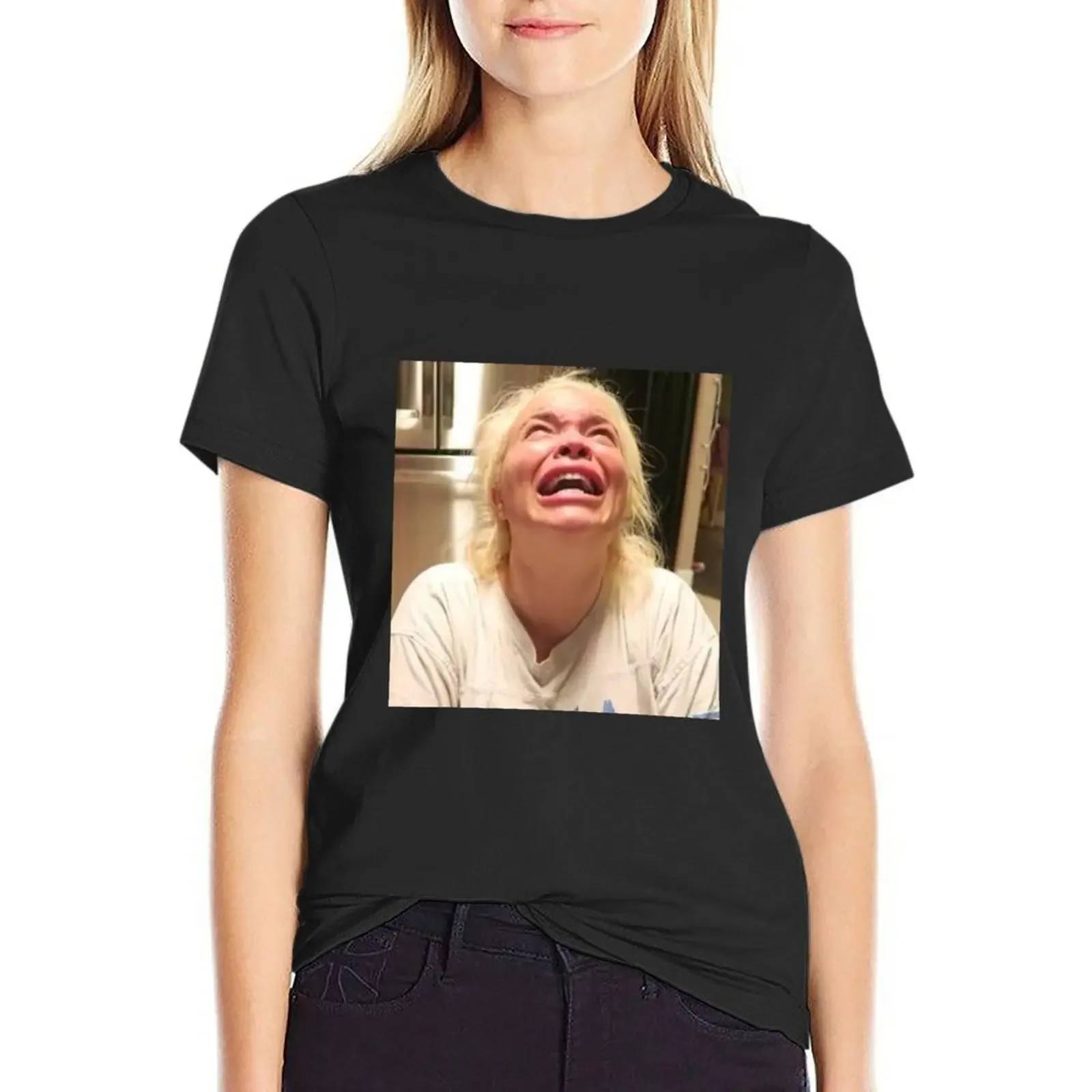 trisha crying T-Shirt summer tops customs design your own Aesthetic clothing t-shirts for Women graphic tees
trisha crying T-Shirt summer tops customs design your own Aesthetic clothing t-shirts for Women graphic tees