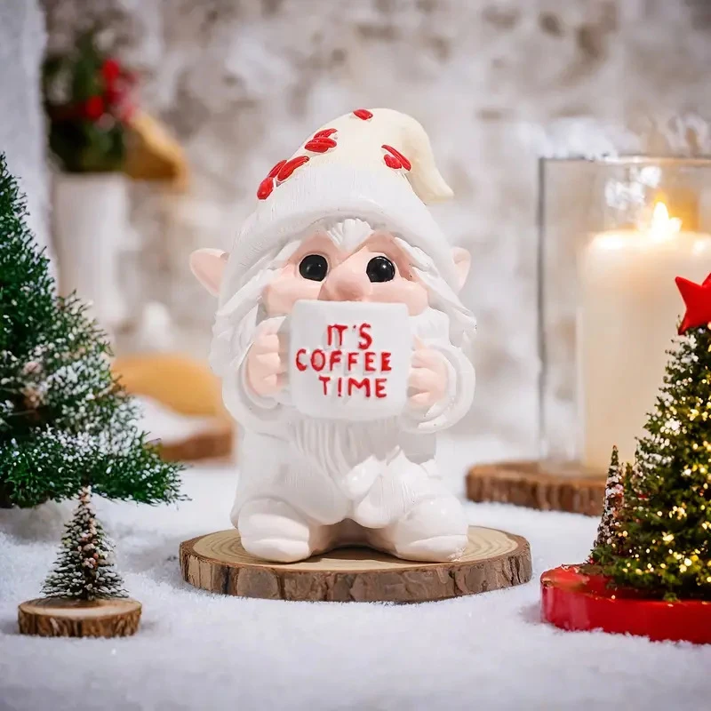Coffee-Drinking Gnome Figurine Resin Craft Home Decoration Christmas Gift
Coffee-Drinking Gnome Figurine Resin Craft Home Decoration Christmas Gift