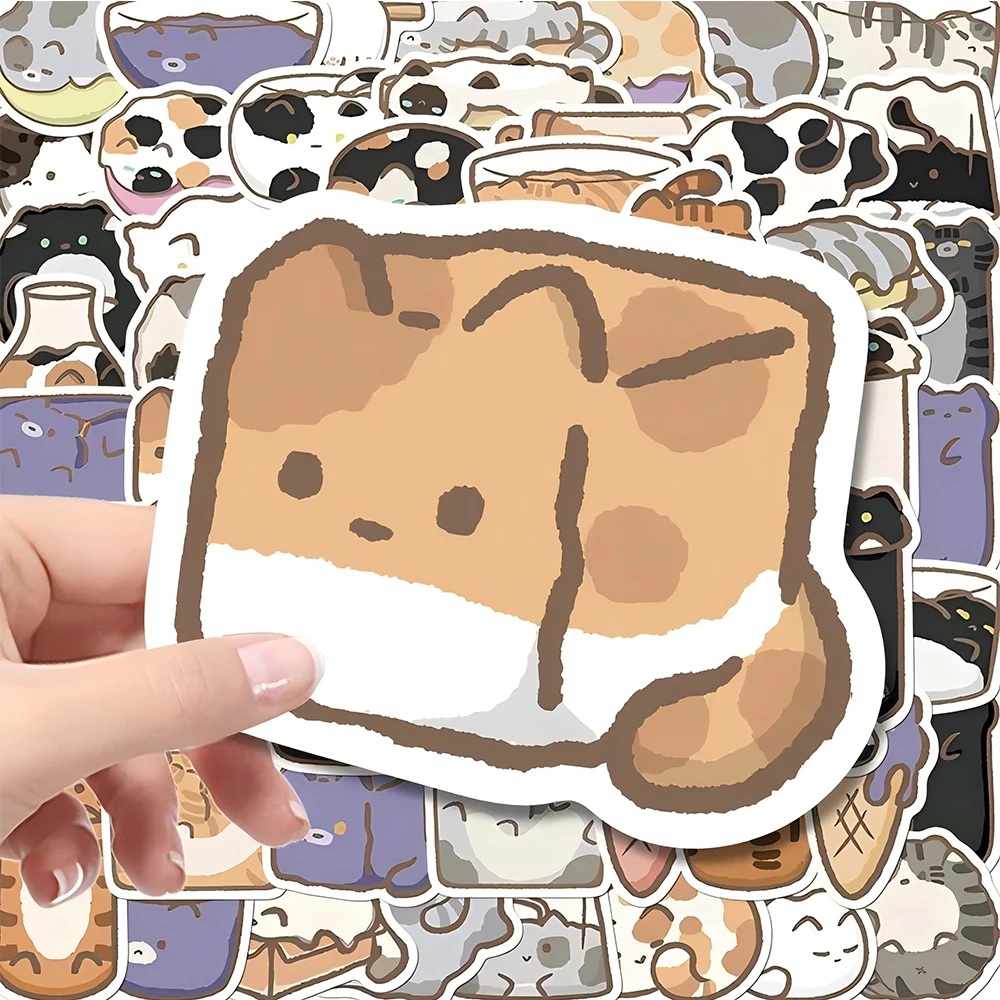 10/30/50pcs Cute Painting Liquid Cat Cartoon Stickers Funny Creative Decals Toy DIY Notebook Guitar Phone Car Waterproof Sticker
10/30/50pcs Cute Painting Liquid Cat Cartoon Stickers Funny Creative Decals Toy DIY Notebook Guitar Phone Car Waterproof Sticker