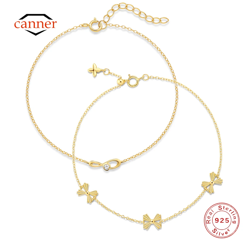 CANNER Butterfly Lucky Love Zircon Infinite Loop 925 Sterling Silver Bracelet For Women Ins Flower Bracelet Valentine's Day Gift
CANNER Butterfly Lucky Love Zircon Infinite Loop 925 Sterling Silver Bracelet For Women Ins Flower Bracelet Valentine's Day Gift
