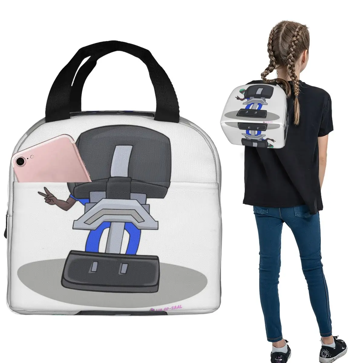 DV II Insulated Lunch Bag for Women Kids Portable Food Boxes Thermal Lunch Box Tote
DV II Insulated Lunch Bag for Women Kids Portable Food Boxes Thermal Lunch Box Tote