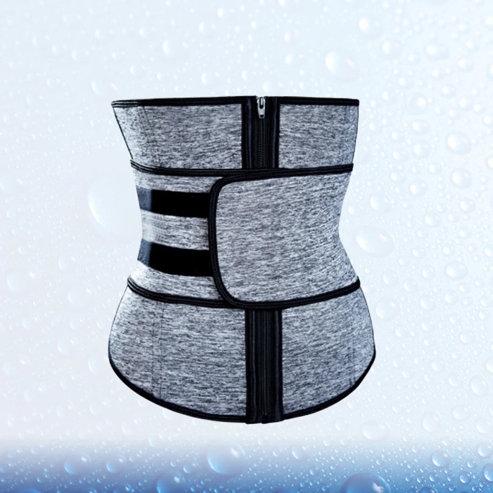 Waist Belt Neoprene Women Shapewear Zipper Strap Sports Size M Grey Nine Steel Boning Elastic Breathable Comfort
Waist Belt Neoprene Women Shapewear Zipper Strap Sports Size M Grey Nine Steel Boning Elastic Breathable Comfort