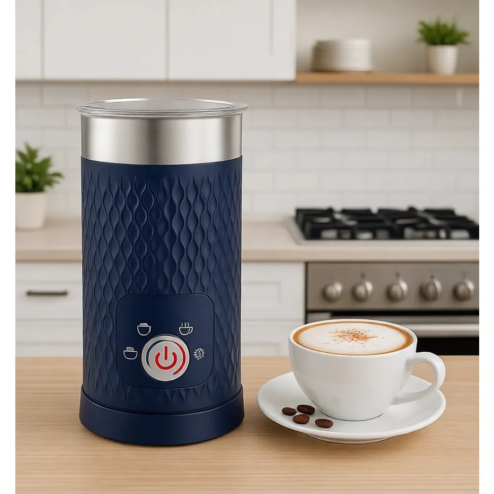 4 in 1 Electric Milk Frother Steamer Automatic Warm Cold Foam Maker for Latte Cappuccino
4 in 1 Electric Milk Frother Steamer Automatic Warm Cold Foam Maker for Latte Cappuccino