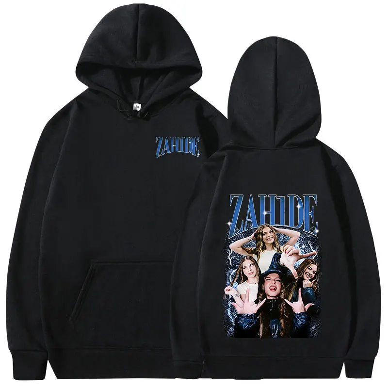 Zahide Merch Double-sided Print Hoodies Men Women Fashion Hip Hop Gothic Pullover Casual Fleece Oversized Hooded Sweatshirts
Zahide Merch Double-sided Print Hoodies Men Women Fashion Hip Hop Gothic Pullover Casual Fleece Oversized Hooded Sweatshirts