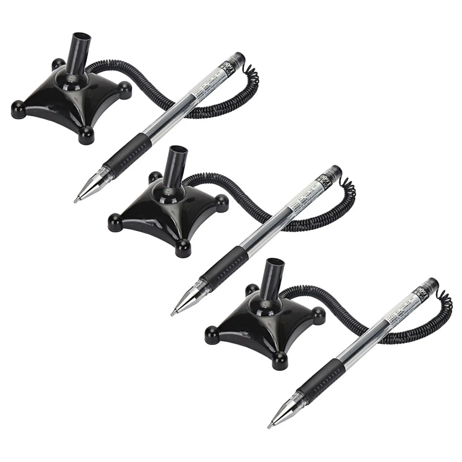 3Pcs Office Signature Pen Desktop Sign Pen with Stand Stylish Elegant Plastic Counter Business Writing Tool for Hotel Bank Study
3Pcs Office Signature Pen Desktop Sign Pen with Stand Stylish Elegant Plastic Counter Business Writing Tool for Hotel Bank Study