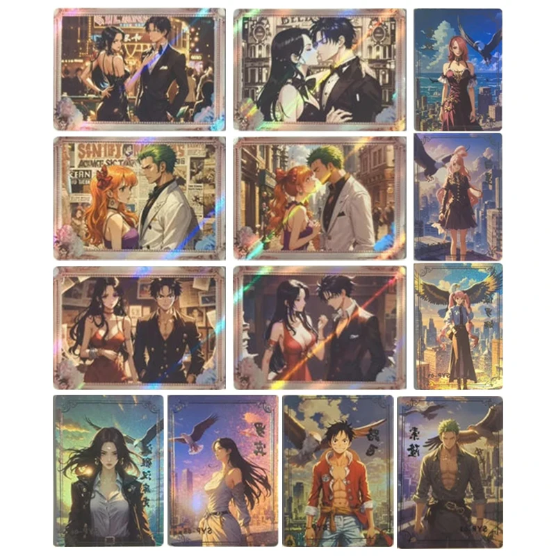 Японское аниме ONE PIECE Shirahoshi Vinsmoke Reiju Roronoa Zoro Sanji, подарки на Рождество и день рождения, детские игрушки, коллекционные карты 
Японское аниме ONE PIECE Shirahoshi Vinsmoke Reiju Roronoa Zoro Sanji, подарки на Рождество и день рождения, детские игрушки, коллекционные карты