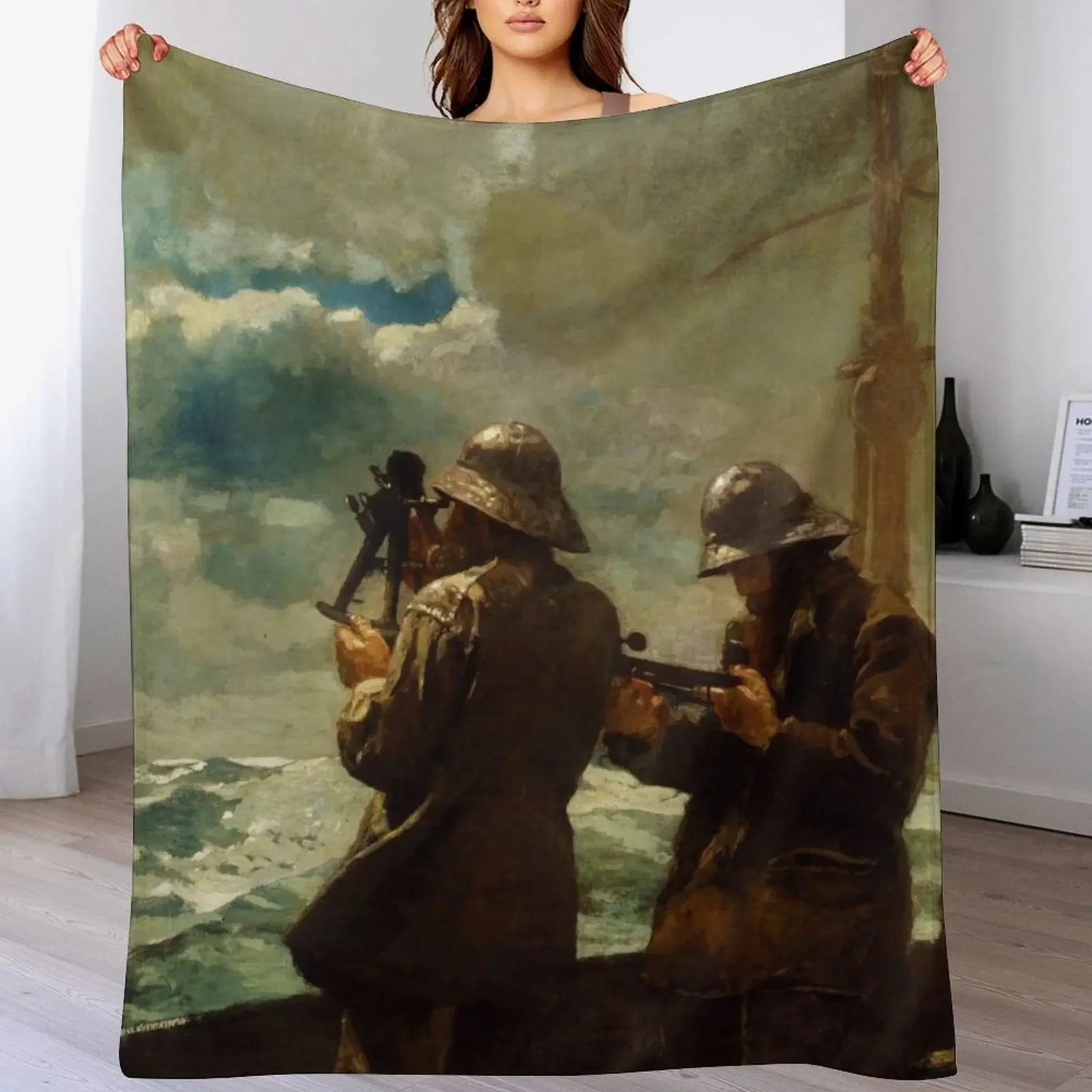 Eight Bells by Winslow Homer (1886) Throw Blanket Furry Decorative Throw Decorative Sofa Nap Blankets
Eight Bells by Winslow Homer (1886) Throw Blanket Furry Decorative Throw Decorative Sofa Nap Blankets