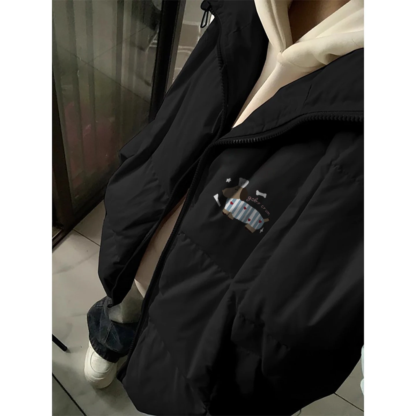 Parka Extra Larga Mujer Impermeable Womens Oversized Boyfriend Cut Dropped Shoulders Relaxed Fit Lazy Sunday Vibe Casual Appeal
Parka Extra Larga Mujer Impermeable Womens Oversized Boyfriend Cut Dropped Shoulders Relaxed Fit Lazy Sunday Vibe Casual Appeal