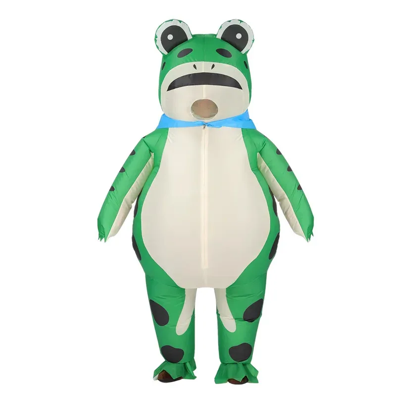 Halloween Cute Animals Inflatable Frog Cosplay Costume Suits Adult Air Blow-up Costumes Fancy-Dress For Carnival Party 
Halloween Cute Animals Inflatable Frog Cosplay Costume Suits Adult Air Blow-up Costumes Fancy-Dress For Carnival Party
