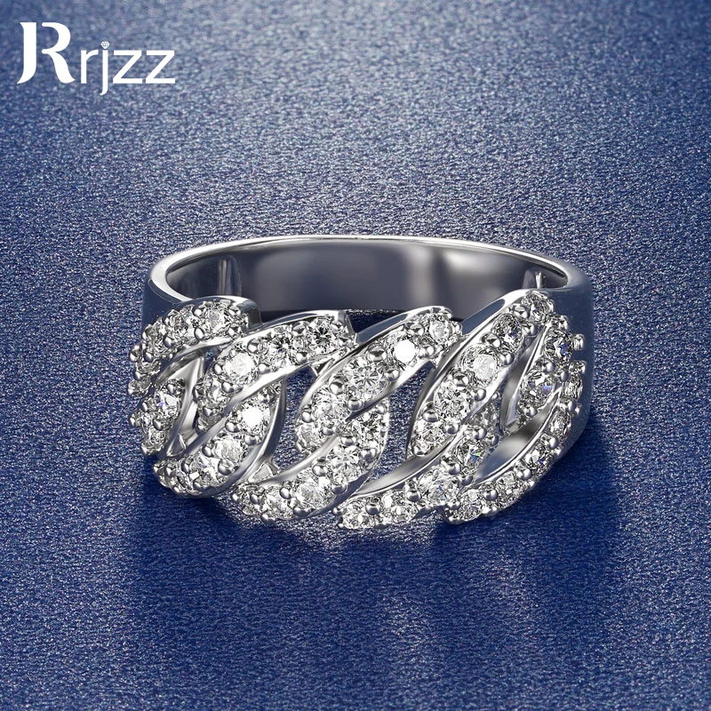 Rrjzz Loop Interlaced Design Gold Silver Color Men Women Band Rings Dazzling CZ Simulated Diamond Ring Fine Couple Jewelry Gift
Rrjzz Loop Interlaced Design Gold Silver Color Men Women Band Rings Dazzling CZ Simulated Diamond Ring Fine Couple Jewelry Gift