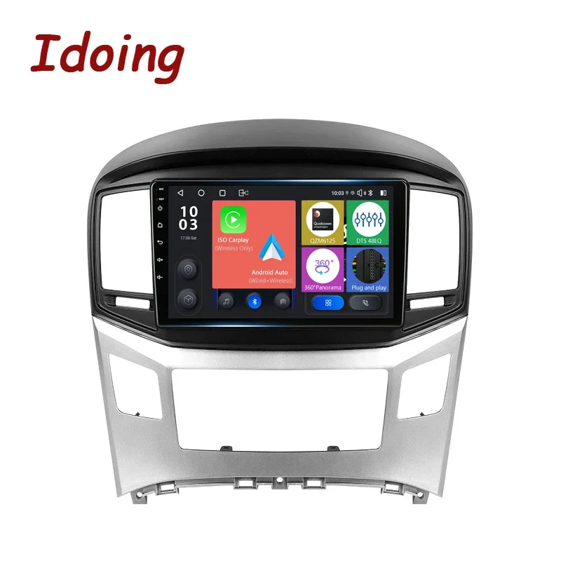 Idoing9"2K Android Head Unit For Hyundai H1 II 2 TQ 2015-2021 Car Autoradio Stereo Multimedia Video Player Navigation GPS No2din
Idoing9"2K Android Head Unit For Hyundai H1 II 2 TQ 2015-2021 Car Autoradio Stereo Multimedia Video Player Navigation GPS No2din