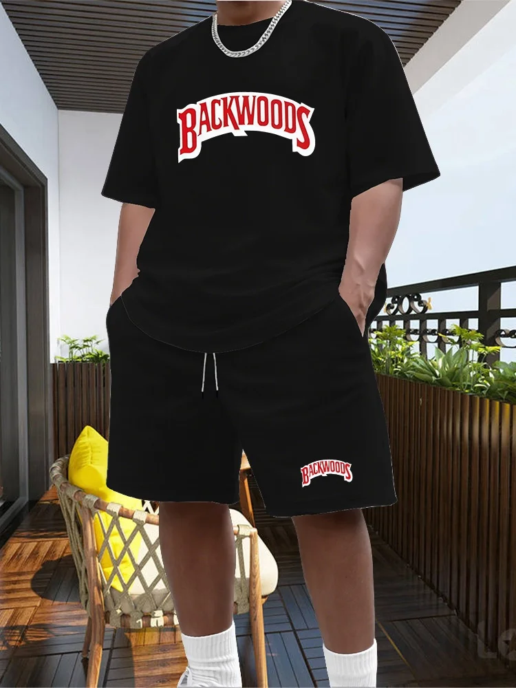 2026 New Men's Sports Set Los Angeles Printed Short Sleeve T-shirt Casual Sports Set Street Shorts Two Piece Set Men's Set
2026 New Men's Sports Set Los Angeles Printed Short Sleeve T-shirt Casual Sports Set Street Shorts Two Piece Set Men's Set