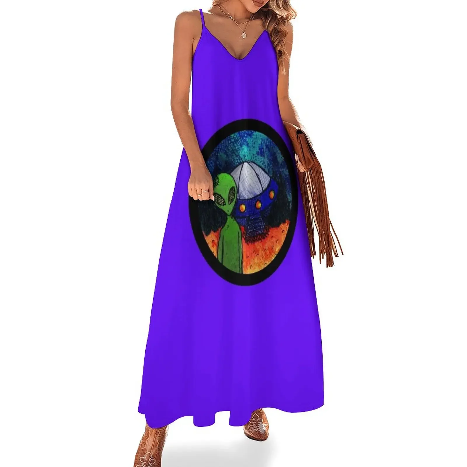 Alien Sleeveless Dress women's clothing trend 2025 summer dress korean women Party dresses for women
Alien Sleeveless Dress women's clothing trend 2025 summer dress korean women Party dresses for women