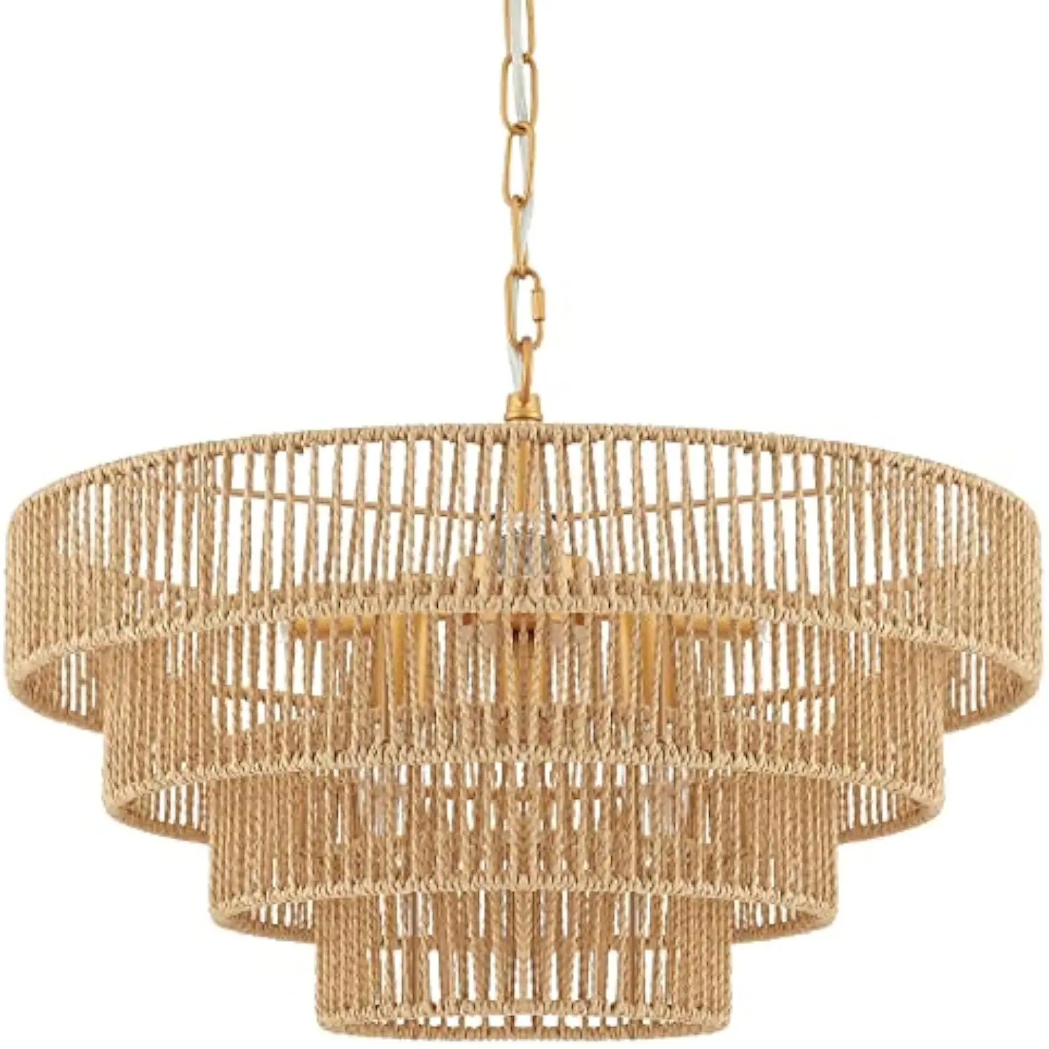 6-Lights Hand-Woven Rattan Pendant Light 4 Round Transitional Minimalist Boho Large Pendant Light for Kitchen Island Dining Roo
6-Lights Hand-Woven Rattan Pendant Light 4 Round Transitional Minimalist Boho Large Pendant Light for Kitchen Island Dining Roo