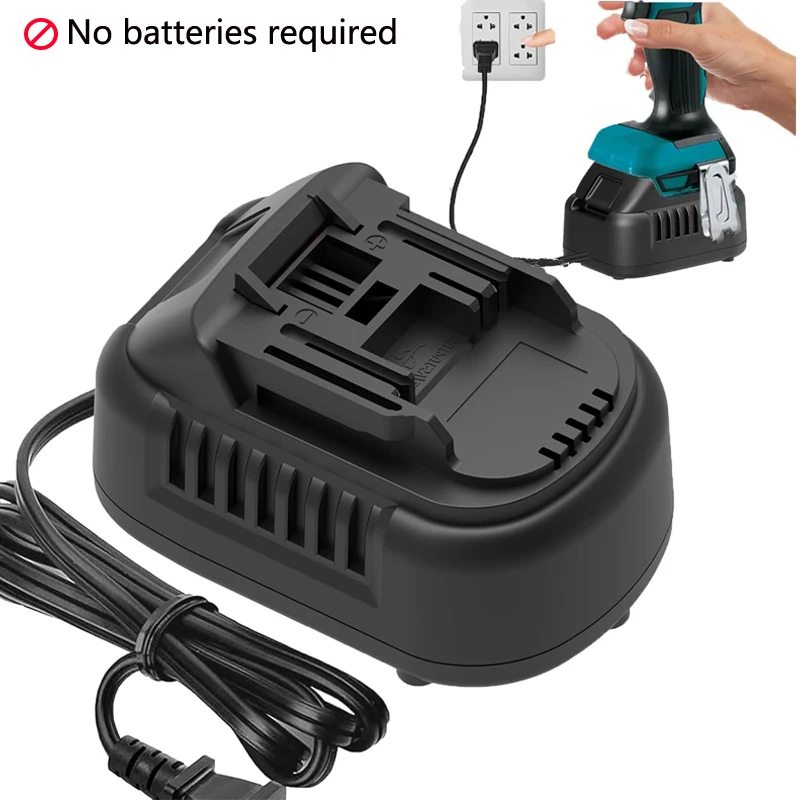 Wireless to Wired Adapter, 110V to18V DC Converter for Makita 18V Cordless Tools, Power Tool Charging Power Adapter Transformer
Wireless to Wired Adapter, 110V to18V DC Converter for Makita 18V Cordless Tools, Power Tool Charging Power Adapter Transformer