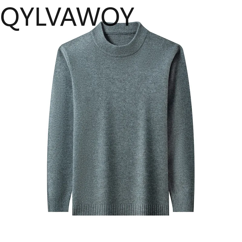 QYLVAWOY New Autumn Winter Men's 100% Pure Wool Sweater Casual Long Sleeve Crewneck Pullover Man Clothes Male Tops Solid Color
QYLVAWOY New Autumn Winter Men's 100% Pure Wool Sweater Casual Long Sleeve Crewneck Pullover Man Clothes Male Tops Solid Color