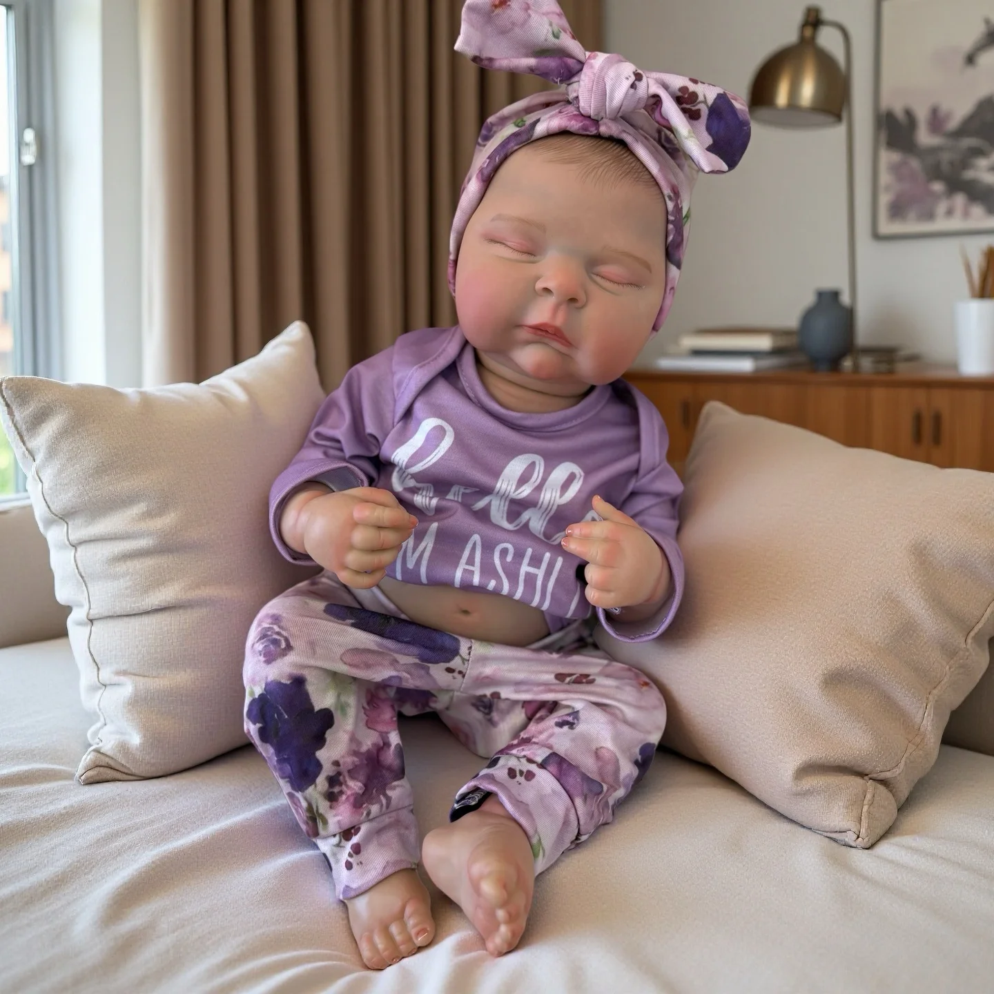 19Inch Bebe Girl Full Body Soft Silicone Vinyl Dolls Painted Newborn Baby Doll Toys For Kid's Christmas Gift Muñecas Reborn
19Inch Bebe Girl Full Body Soft Silicone Vinyl Dolls Painted Newborn Baby Doll Toys For Kid's Christmas Gift Muñecas Reborn