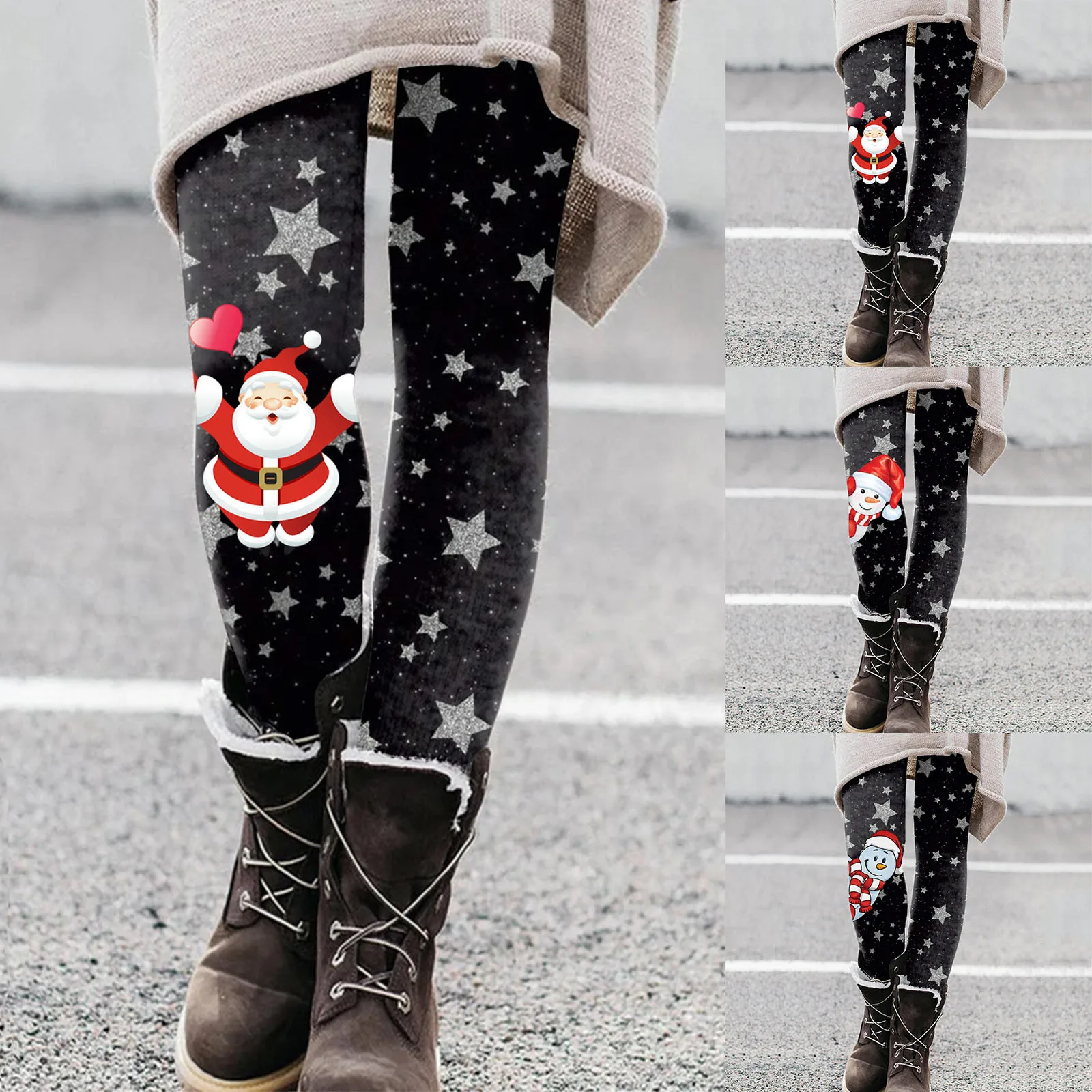 2024 Christmas Santa Printed Pattern Decor Slimming Yoga Leggings Costume High Waist Elastic Comfortable Leggings For Women
2024 Christmas Santa Printed Pattern Decor Slimming Yoga Leggings Costume High Waist Elastic Comfortable Leggings For Women