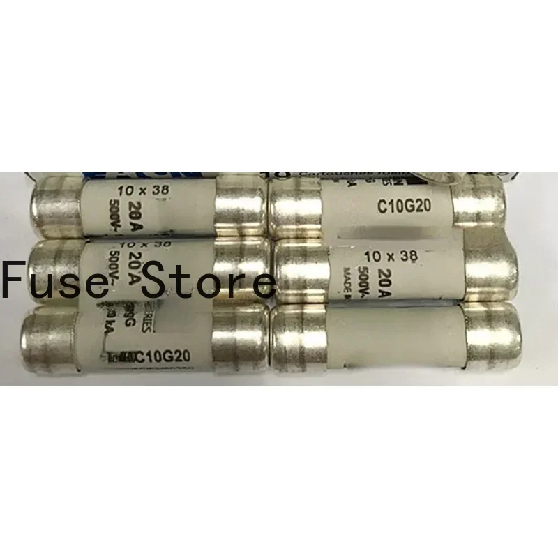 2PCS Fuse Genuine C10G20 400V 20A 10 * 38mm GG/gL
2PCS Fuse Genuine C10G20 400V 20A 10 * 38mm GG/gL