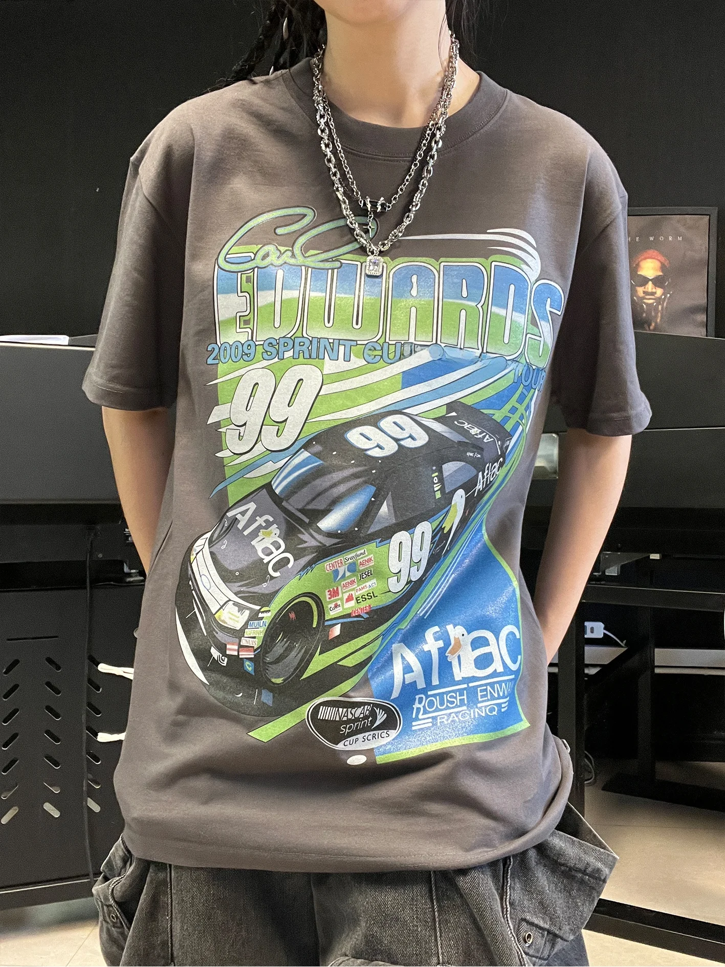 Heavyweight 260G Short Sleeve T-Shirt Design Trendy Youthful Hong Kong Style Small Sensation Advanced Level Fashionable...
Heavyweight 260G Short Sleeve T-Shirt Design Trendy Youthful Hong Kong Style Small Sensation Advanced Level Fashionable...