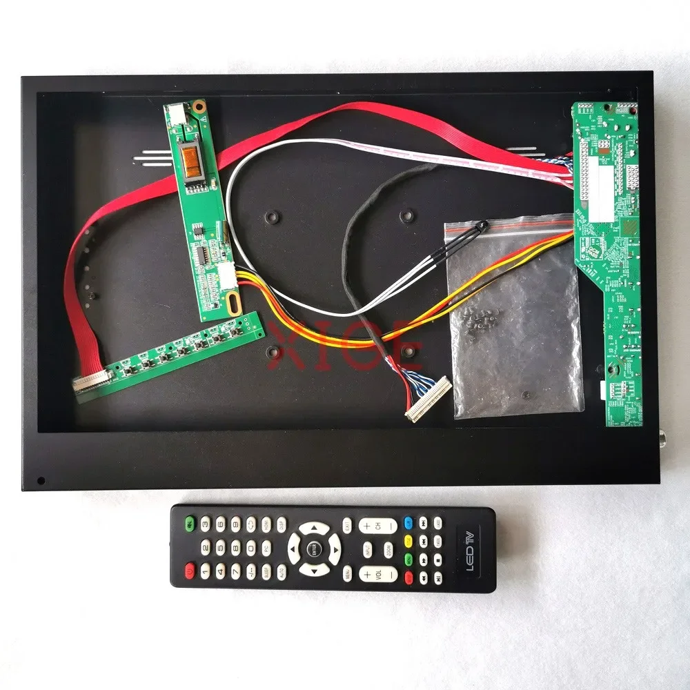 Metal Case+Analog TV Driver Board Fit QD14TL01 QD14TL02 TD141THCA1 14.1" VGA USB HDMI-Compatible Kit 30 Pin LVDS 1280*800 1CCFL
Metal Case+Analog TV Driver Board Fit QD14TL01 QD14TL02 TD141THCA1 14.1" VGA USB HDMI-Compatible Kit 30 Pin LVDS 1280*800 1CCFL