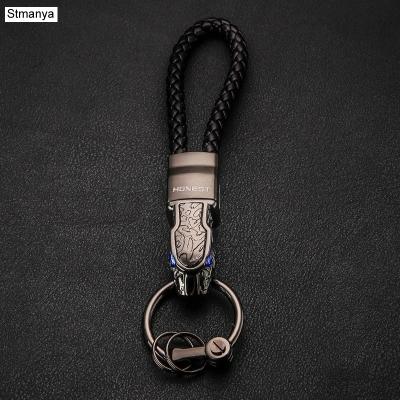 Honest New High quality Metal Key Chain Women Men Knitting leather rope business Car Key Ring Best Gift jewelry K1572
Honest New High quality Metal Key Chain Women Men Knitting leather rope business Car Key Ring Best Gift jewelry K1572