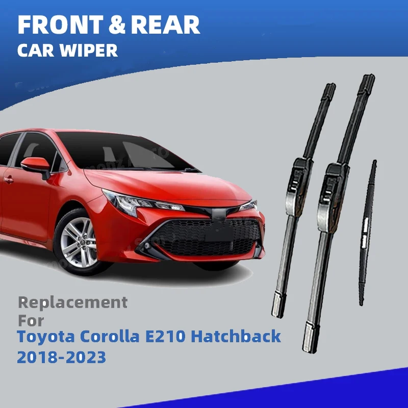 LHD Front Rear Windshield Wiper Blades For Toyota Corolla E210 Hatchback Windscreen Accessories 2018 2019 2020 2021 2022 2023
LHD Front Rear Windshield Wiper Blades For Toyota Corolla E210 Hatchback Windscreen Accessories 2018 2019 2020 2021 2022 2023
