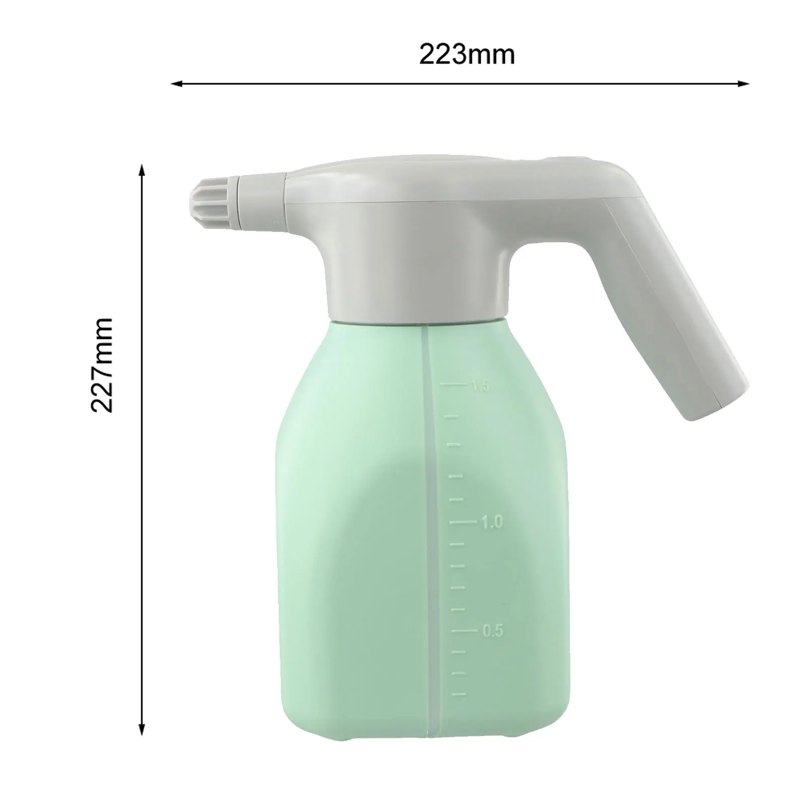 1 5L Electric Garden Spray Bottle with Dual Function Nozzle Providing Adjustable Mist and Stream for Plant Watering
1 5L Electric Garden Spray Bottle with Dual Function Nozzle Providing Adjustable Mist and Stream for Plant Watering