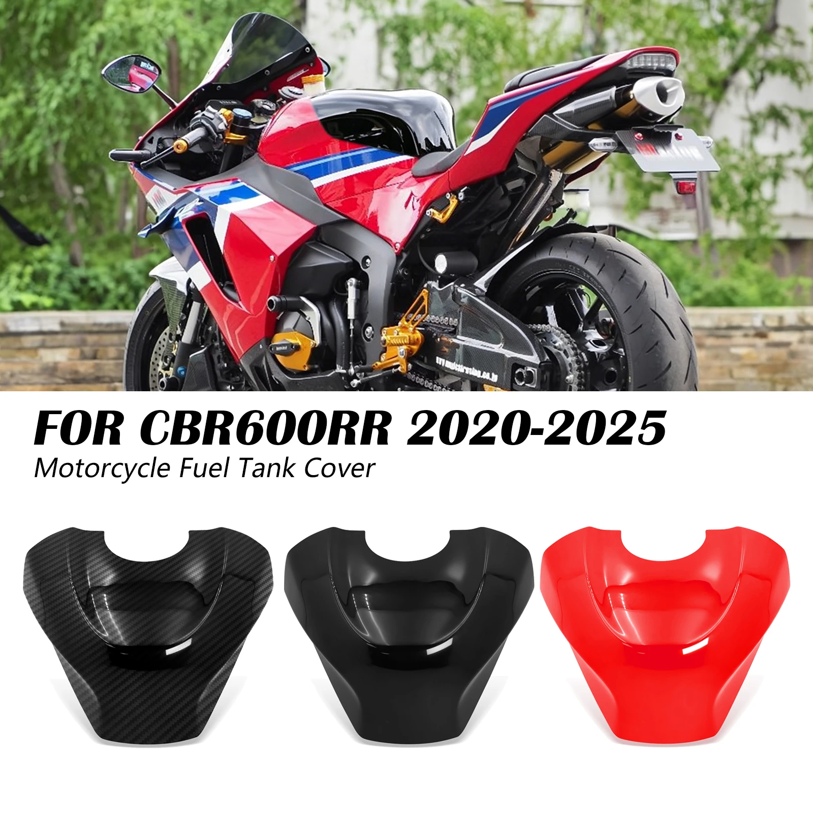 For Honda CBR 600RR 2024 CBR600RR 2025 cbr600 rr 2020-2023 Carbon Fiber Motorcycle Front Fuel Gas Tank Cover Guard Protector
For Honda CBR 600RR 2024 CBR600RR 2025 cbr600 rr 2020-2023 Carbon Fiber Motorcycle Front Fuel Gas Tank Cover Guard Protector