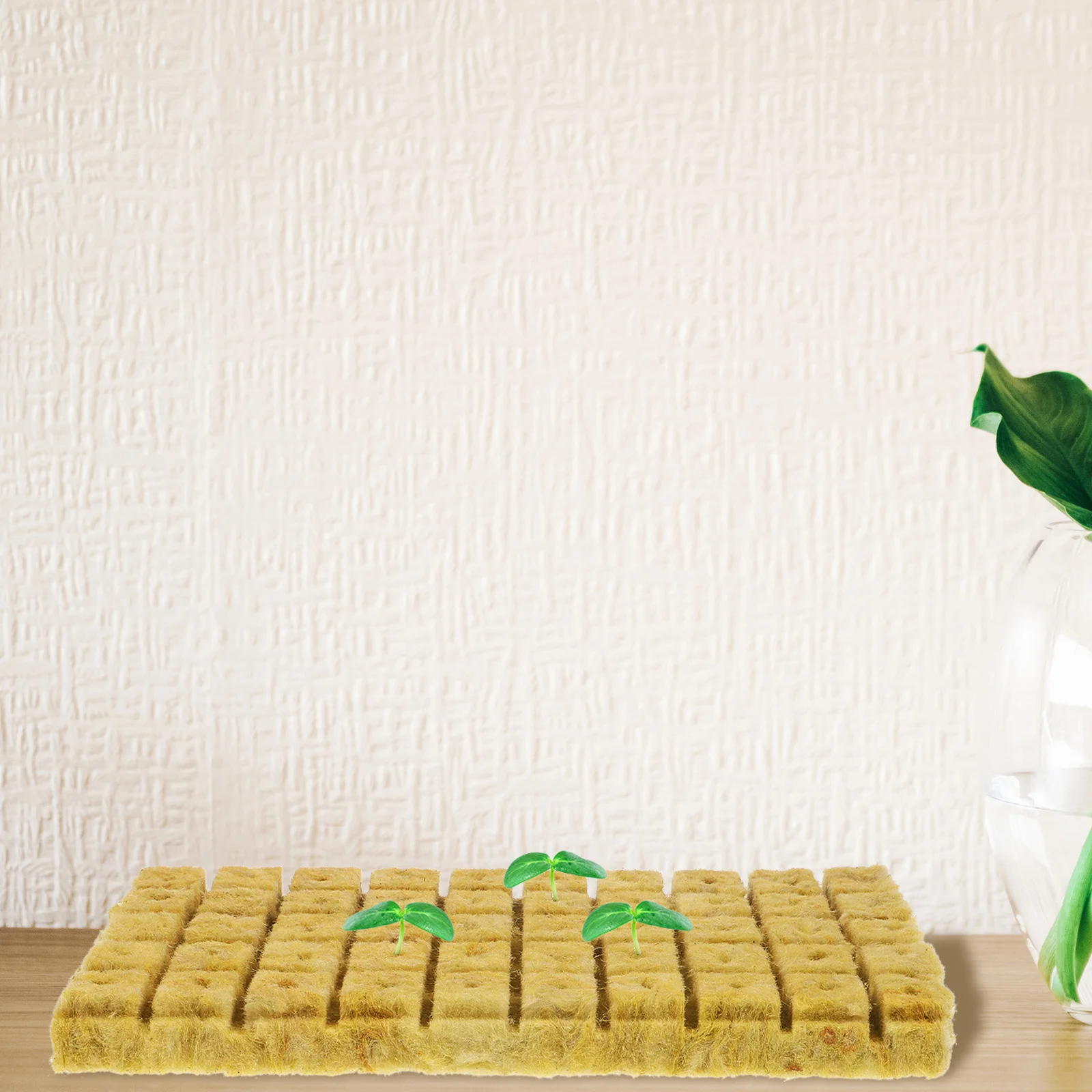 100 Pcs Small Gardenrock Woolasbestos Plants Hydroponic Starter Cubes Nutrient Blocks
100 Pcs Small Gardenrock Woolasbestos Plants Hydroponic Starter Cubes Nutrient Blocks