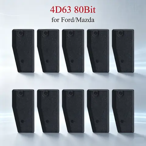 DIYKEY 5 10pcs/lot for Ford for Mazda for Lincoln Car Key 4D63 40/80bit ID63 ID83 TP33 Blank Ceramic Transponder Chip