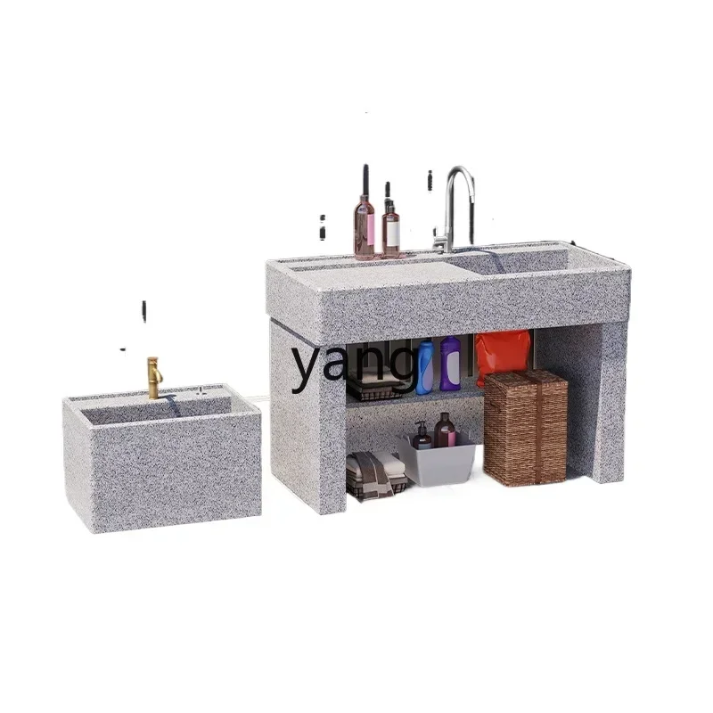 LTT outdoor laundry pool table with rubbing board integrated stone courtyard pool basin
LTT outdoor laundry pool table with rubbing board integrated stone courtyard pool basin