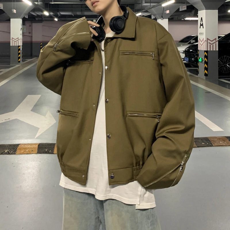 2024 Spring Cargo Men Long Sleeve Cotton Men's Fashionable Turn Down Neck Jackets Vintage Clothing Male Streetwear 2024 S04
2024 Spring Cargo Men Long Sleeve Cotton Men's Fashionable Turn Down Neck Jackets Vintage Clothing Male Streetwear 2024 S04