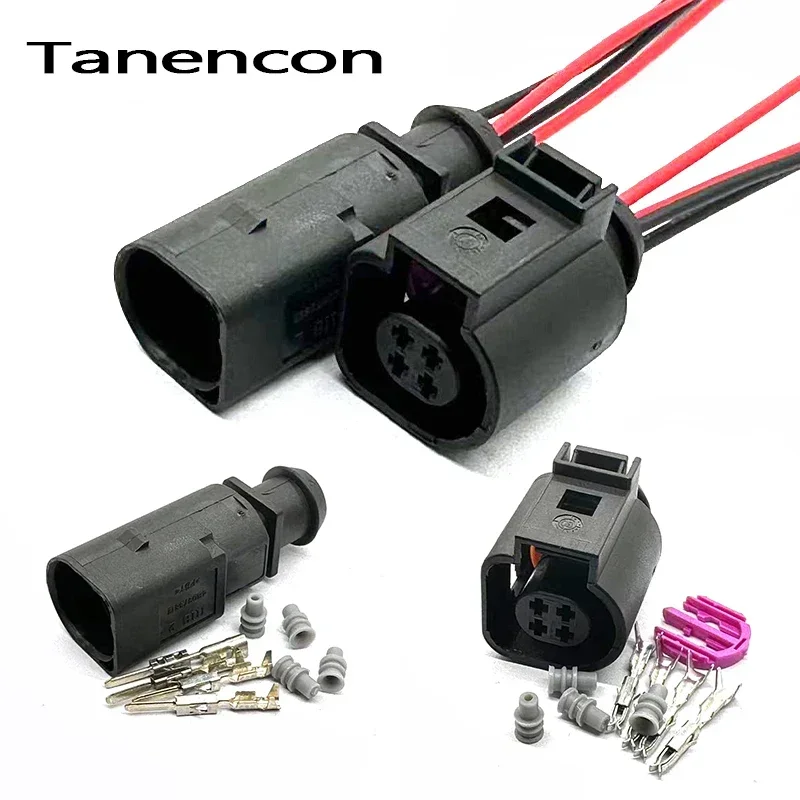 1 Set 4 Pin 1.5 Male Female Automobile Connectors Waterproof Pressure Water Temperature Sensor Plug for VW 4B0973712 4B0973812
1 Set 4 Pin 1.5 Male Female Automobile Connectors Waterproof Pressure Water Temperature Sensor Plug for VW 4B0973712 4B0973812
