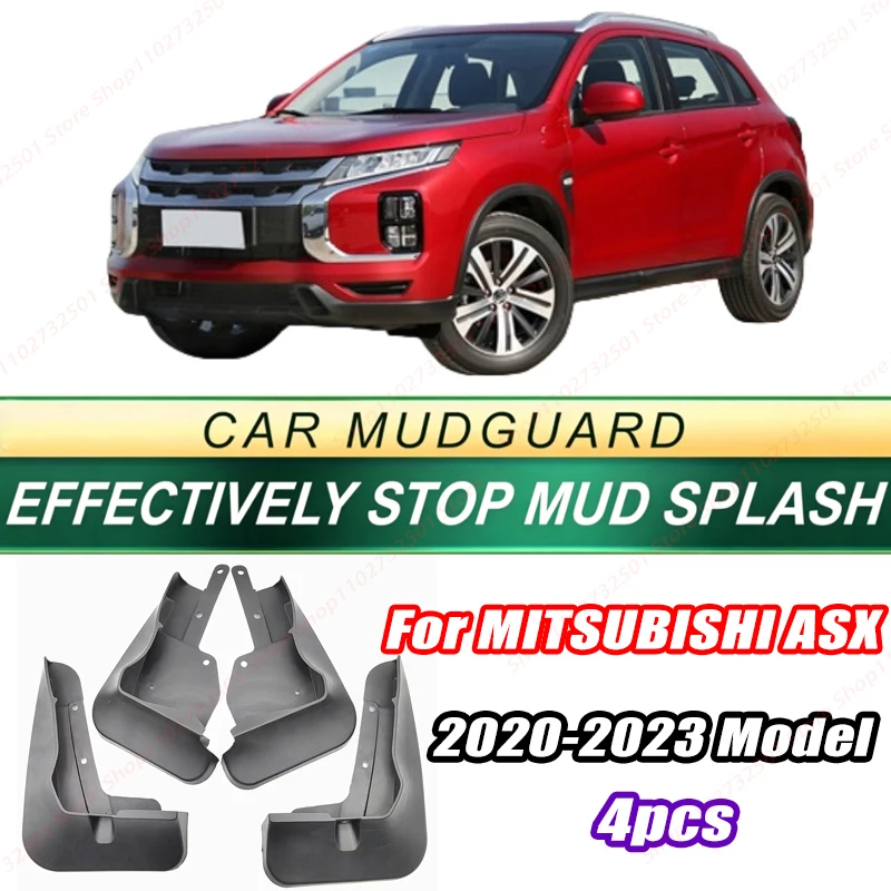 For MITSUBISHI ASX 2020-2023 Model 4PCS Front Rear Mud Flaps Splash Guards Fender Mudguards Auto Accessories
For MITSUBISHI ASX 2020-2023 Model 4PCS Front Rear Mud Flaps Splash Guards Fender Mudguards Auto Accessories