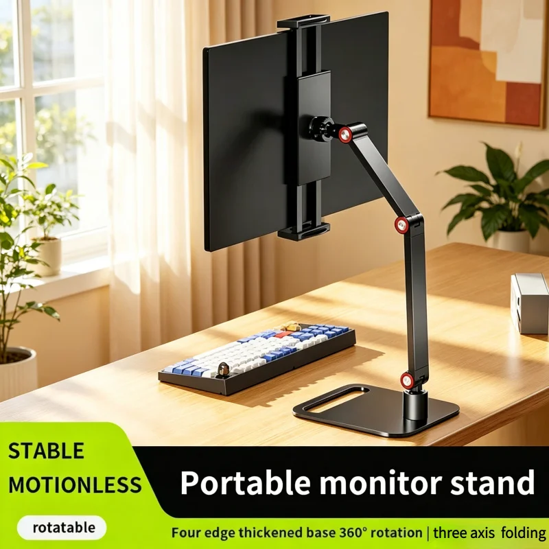 Multi-Purpose Expandable Clamp-on Desktop Screen Holder, Freely Adjustable Stable Support Stand, Versatile Bracket Fit Laptop Ph
Multi-Purpose Expandable Clamp-on Desktop Screen Holder, Freely Adjustable Stable Support Stand, Versatile Bracket Fit Laptop Ph