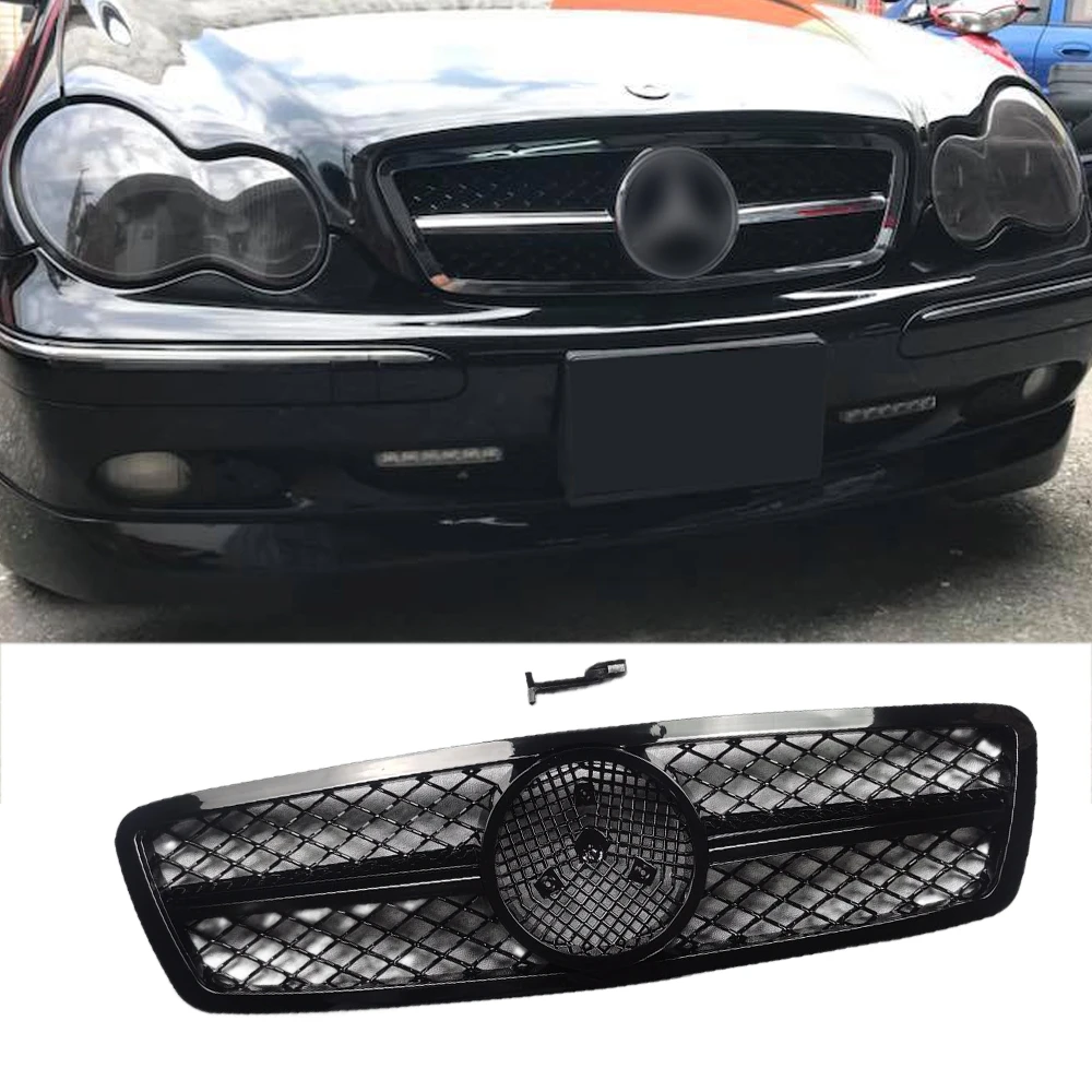 For Mercedes W203 C-Class Front Bumper Grille Racing Hood Grill C200 C300 C320 C280 C32 2000-2007 GRILLE Bodykits Tuning
For Mercedes W203 C-Class Front Bumper Grille Racing Hood Grill C200 C300 C320 C280 C32 2000-2007 GRILLE Bodykits Tuning