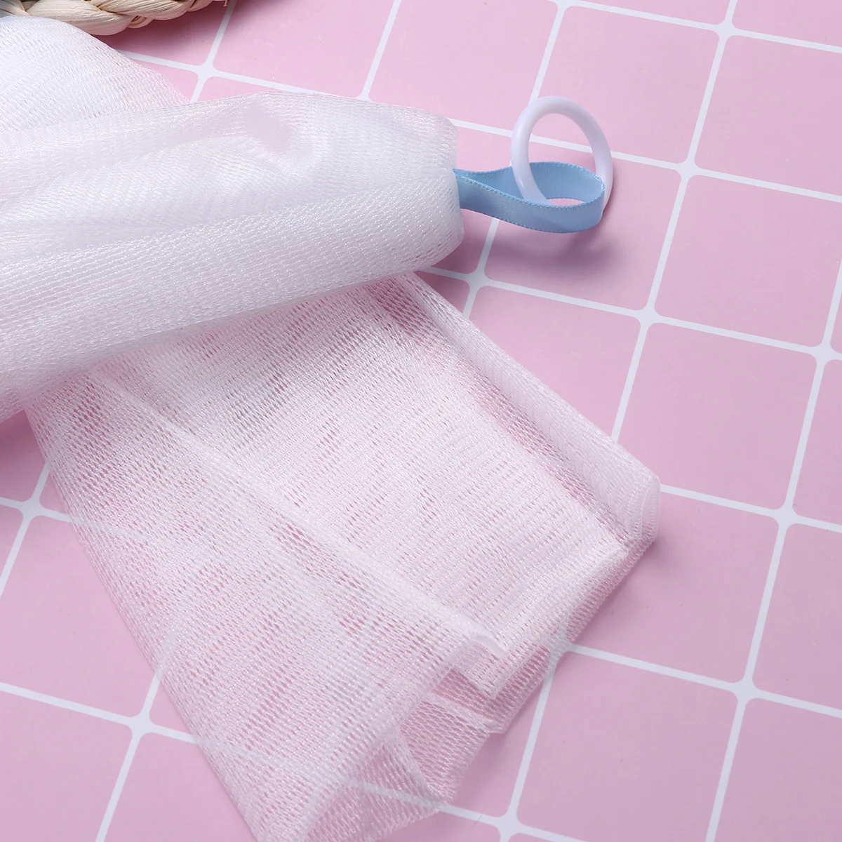 5pcs Foaming Net For Facial Body Soap Cleansing Skin Care Easy Maker Hygienic Hanging Rope Durable
5pcs Foaming Net For Facial Body Soap Cleansing Skin Care Easy Maker Hygienic Hanging Rope Durable
