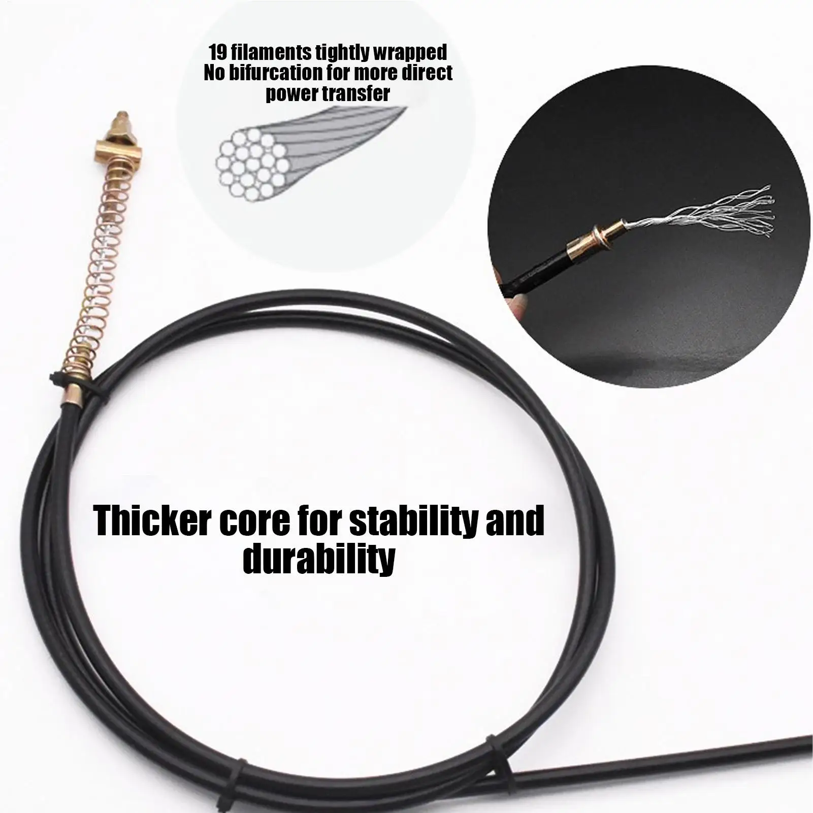 Road Bike Brake Cable Thickened Universal Part Accessories Mountain Bicycle Brake Cable For Cycling Outdoor Sports Road
Road Bike Brake Cable Thickened Universal Part Accessories Mountain Bicycle Brake Cable For Cycling Outdoor Sports Road