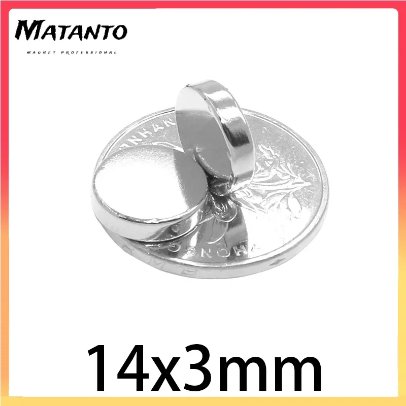 8/10/20/50/100/200PCS 14x3mm NdFeB Round Super Strong Strong Permanent Neodymium Magnets Free Shipping Magnets 14*3 mm
8/10/20/50/100/200PCS 14x3mm NdFeB Round Super Strong Strong Permanent Neodymium Magnets Free Shipping Magnets 14*3 mm