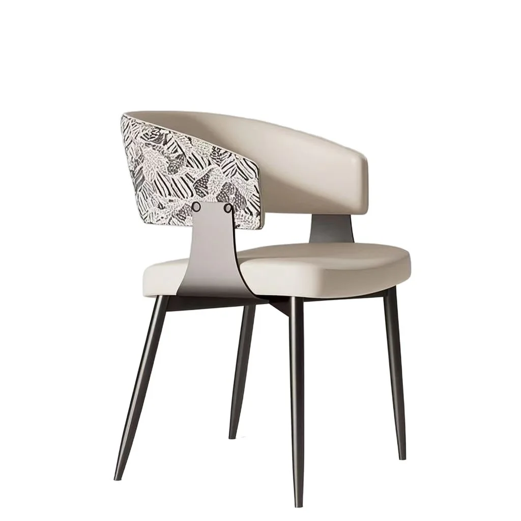 #Italian Minimalist Metal Dining Chair Modern Luxury Design High-end Feel for Hotel Home Use Armchair
#Italian Minimalist Metal Dining Chair Modern Luxury Design High-end Feel for Hotel Home Use Armchair